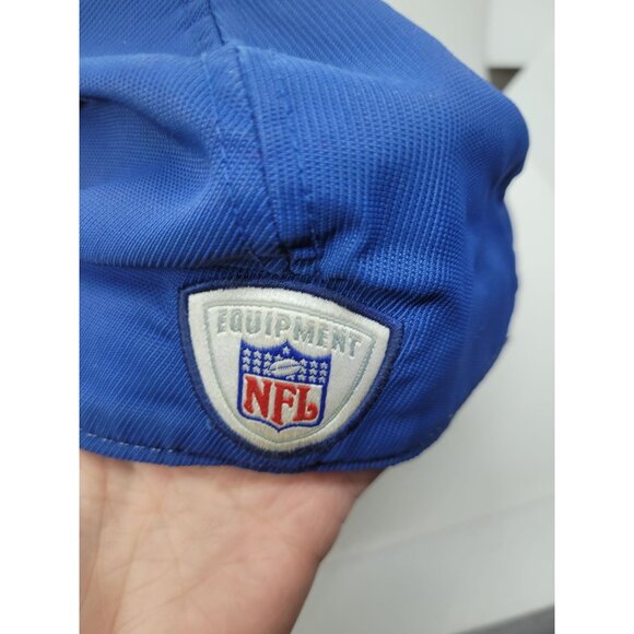 Indianapolis Colts Football NFL Reebok Authentic Sideline Hat Cap Blue elastic - Picture 4 of 6